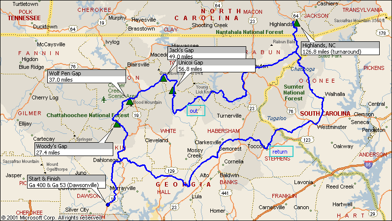 Audax Atlanta 400km